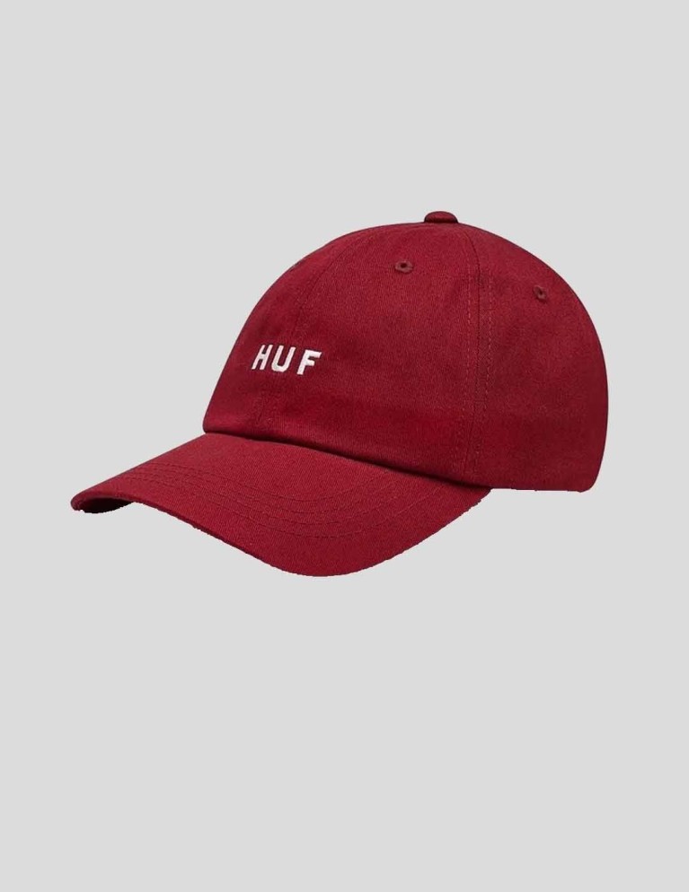 Gorra HUF og logo cv 6 pannello cappello vino